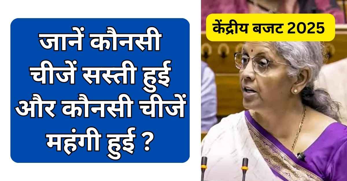 केंद्रीय-बजट-2025-में-क्या-हुआ-सस्ता-क्या-हुआ-महंगा